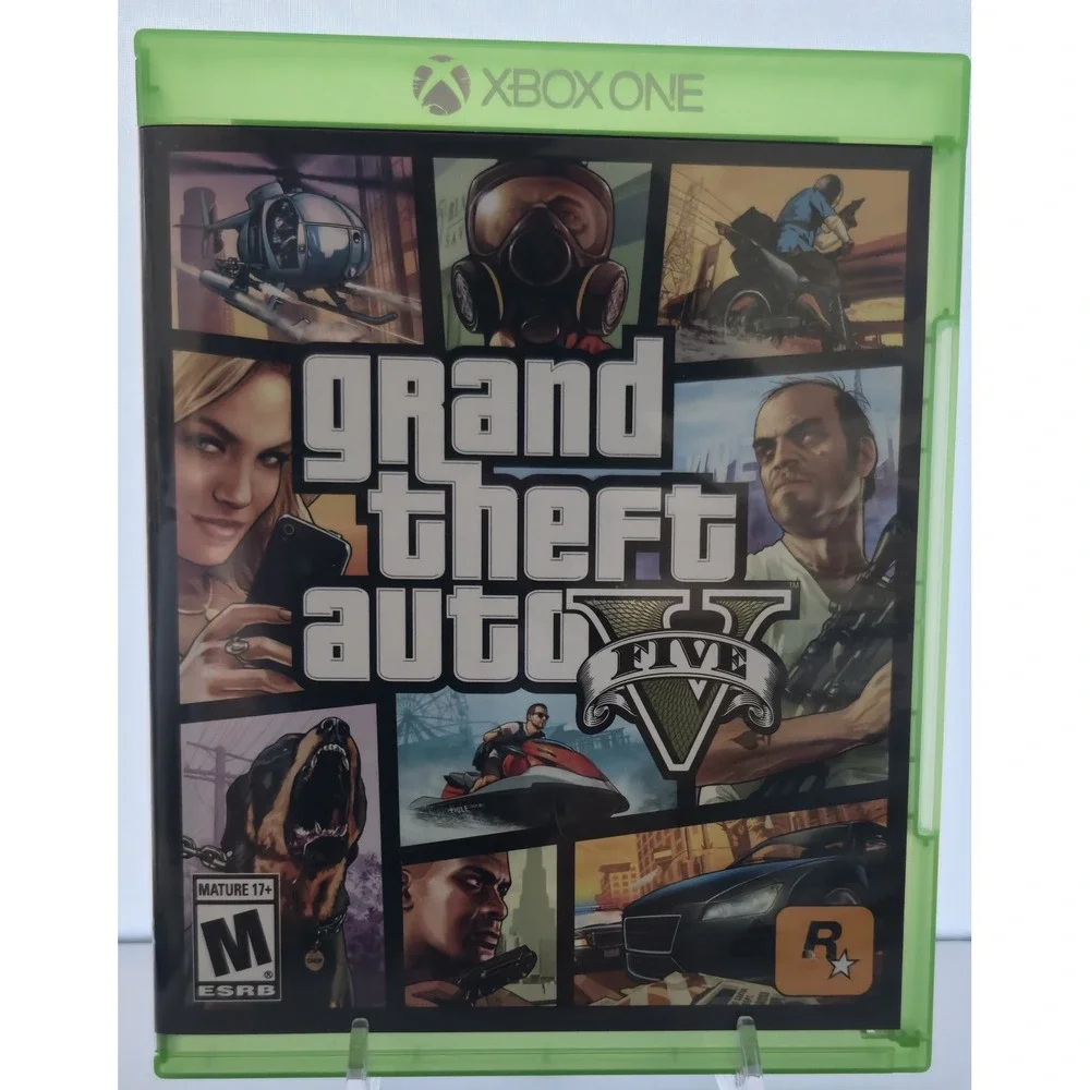 Grand Theft Auto‎ V (GTA 5) - Xbox One - Complete in Box (CIB) w/ Map - Tested